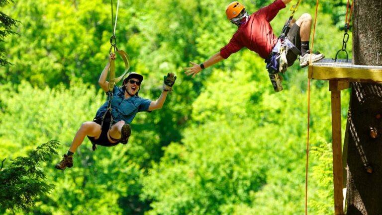 Zipline at Alpine