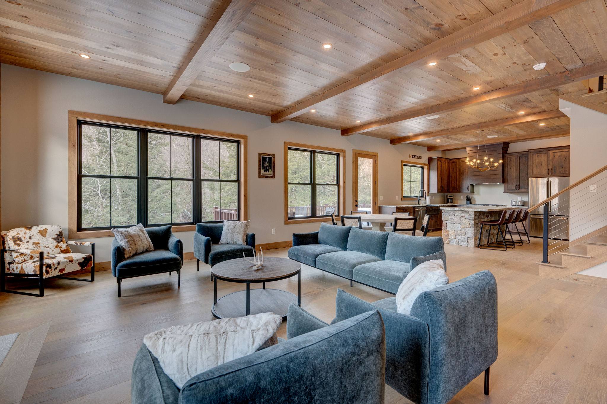 164 South Peak Road Living Room