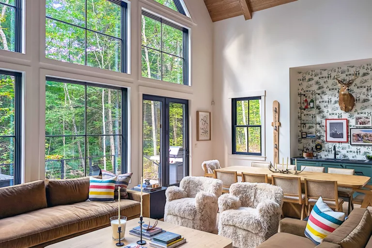 A modern mountain retreat at South Peak Resort.