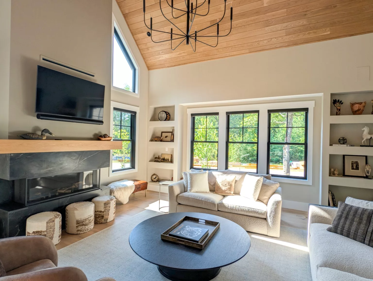 Living Area on Award Winning Home