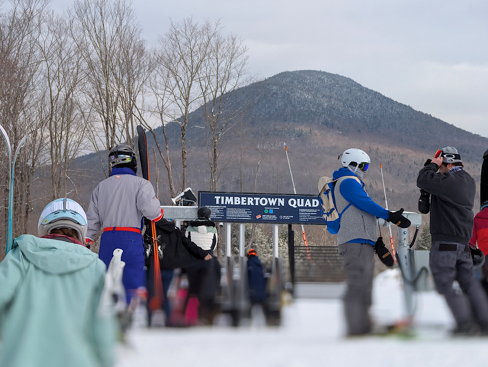 Timbertown Quad at South Peak Resort on Loon Mt