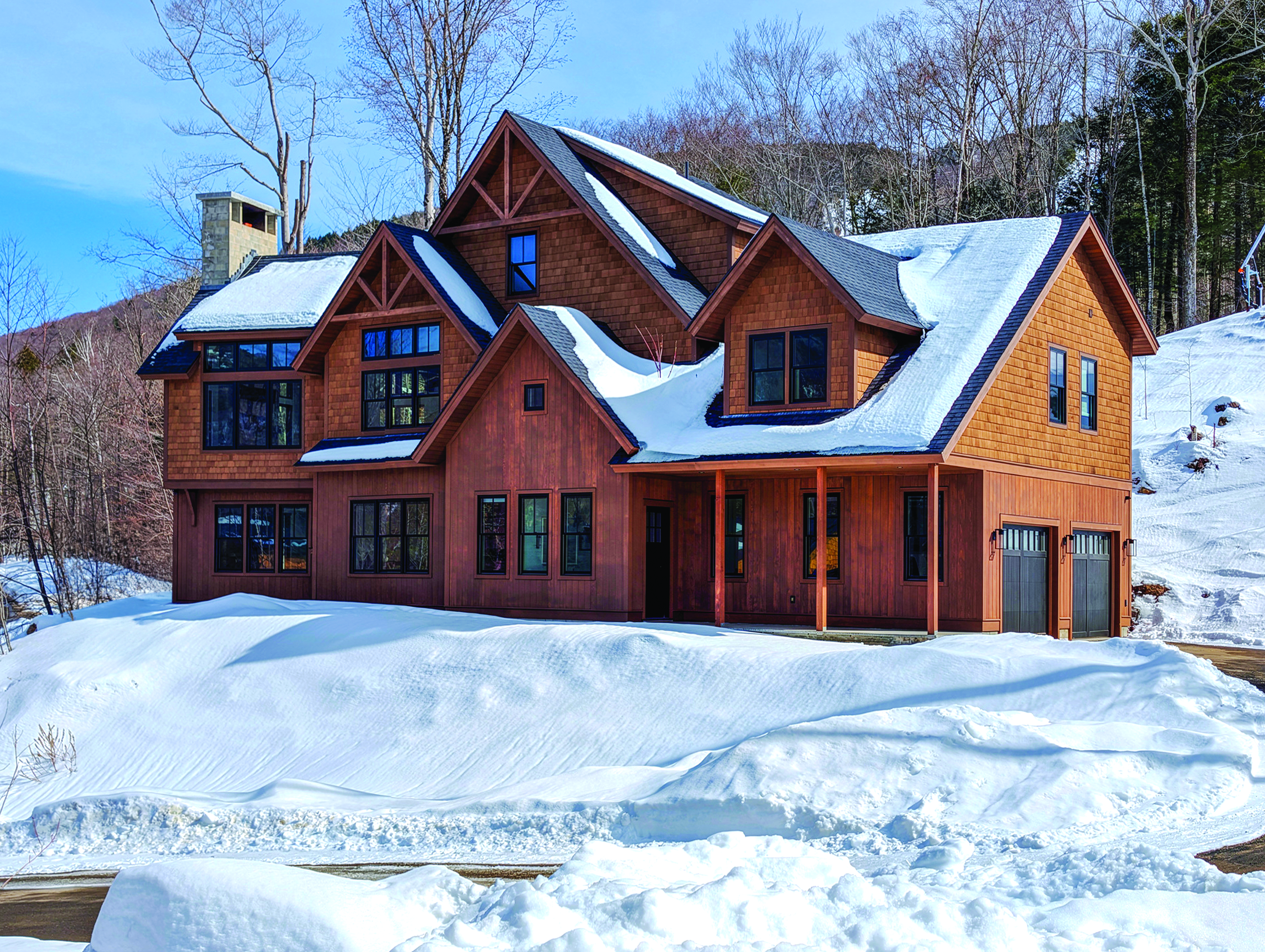 A custom home on Alpine Drive